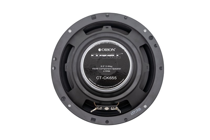 ORION Cobalt CT-CK655 6.5â€ 4 OHM 2-Way Car Speaker, Set of 2 Speakers Kit Include Tweeters - Image 4
