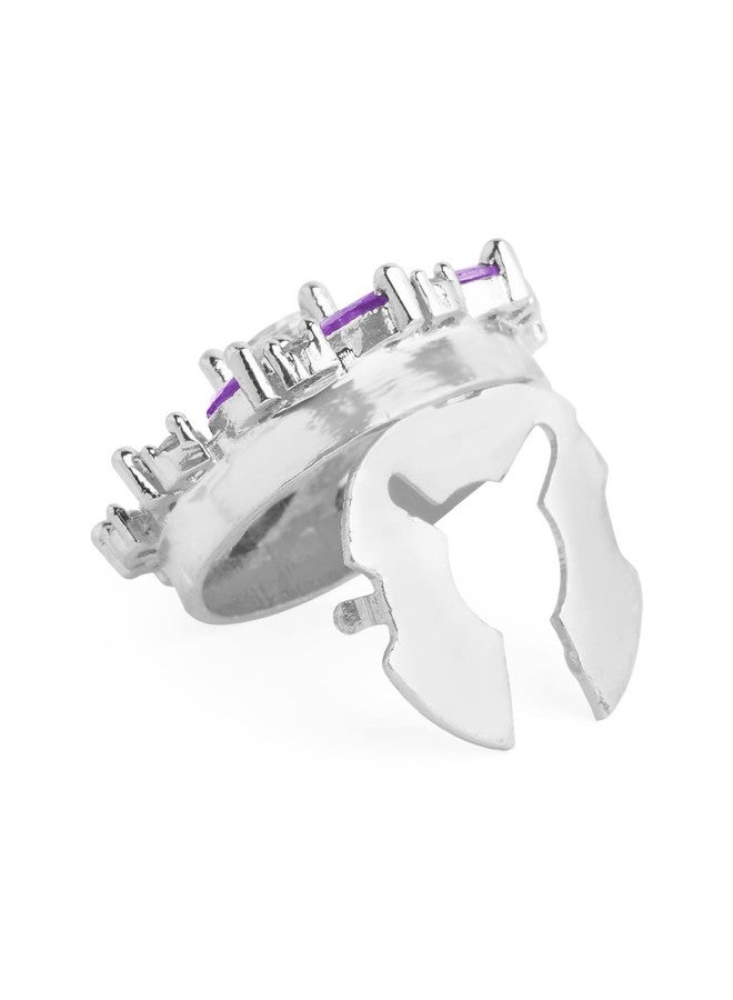 MINUTIAE Stylish Plated Clip On Shirt Button Cover Fashion Jewellery For Women's And Girls - Image 2
