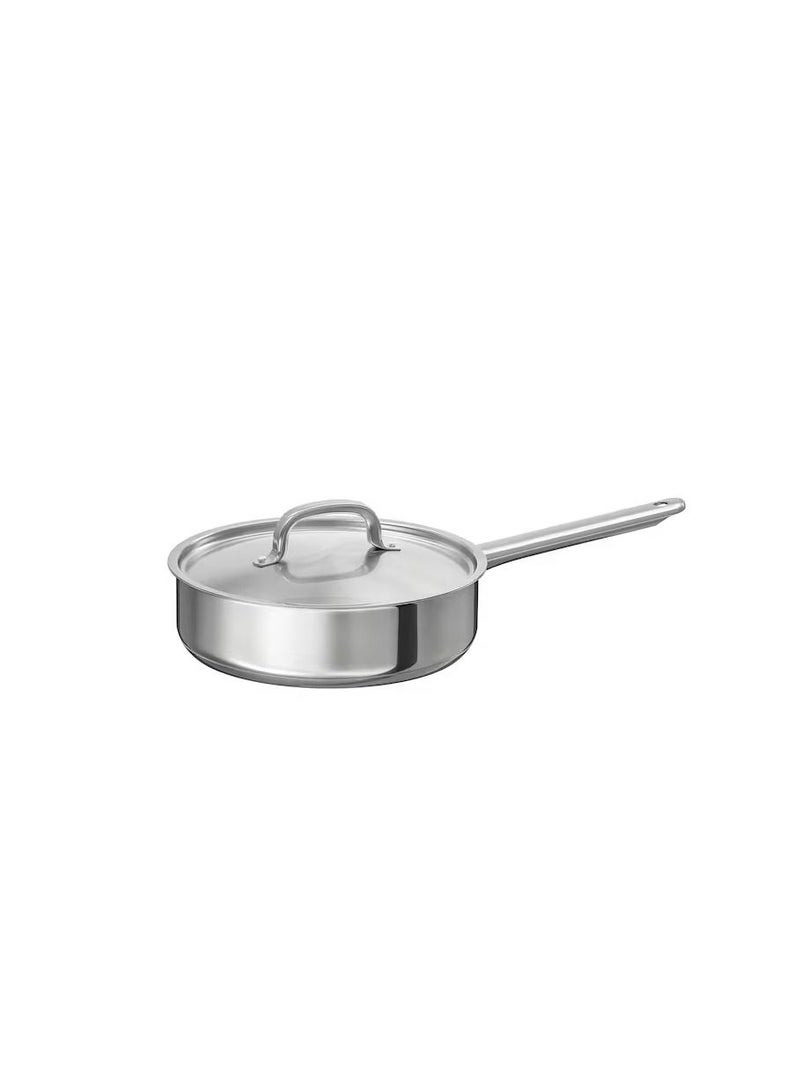 Sauté pan, stainless steel24 cm - Image 1