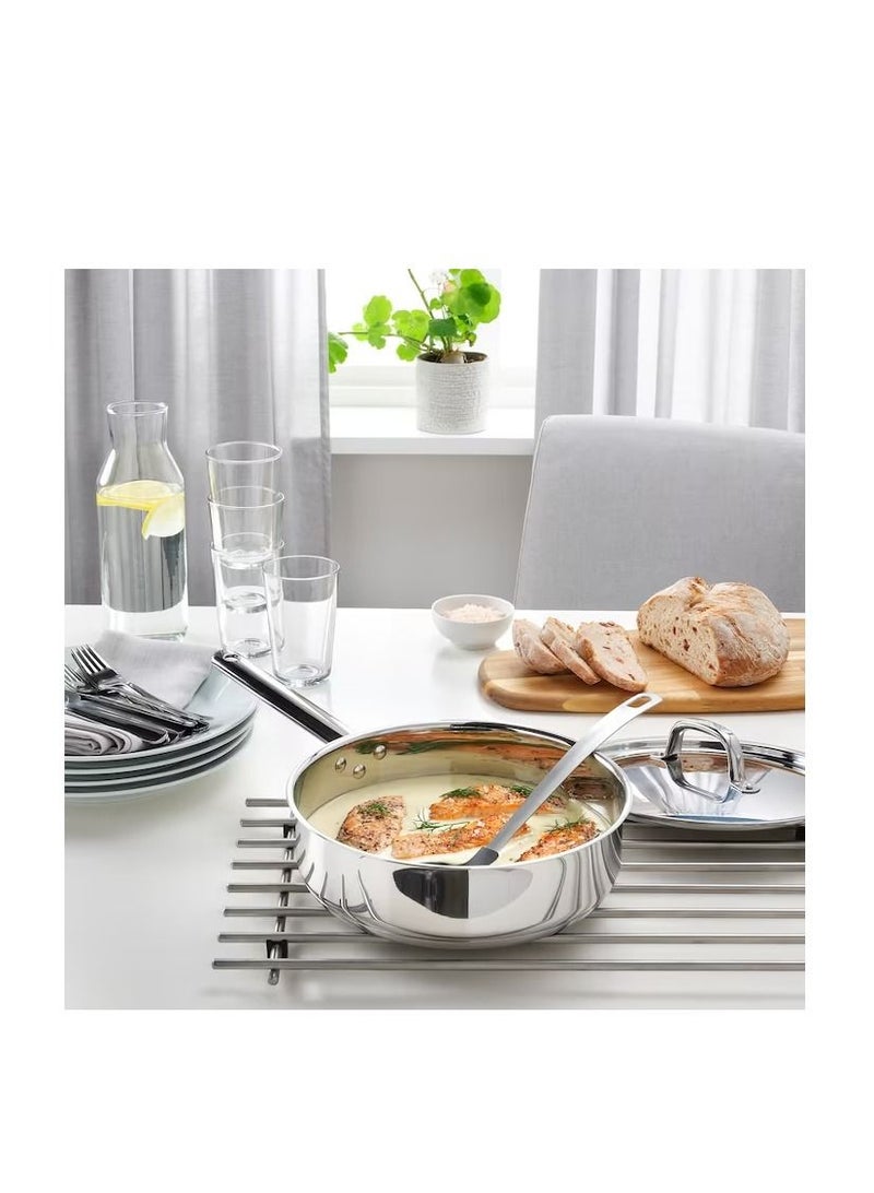 Sauté pan, stainless steel24 cm - Image 2