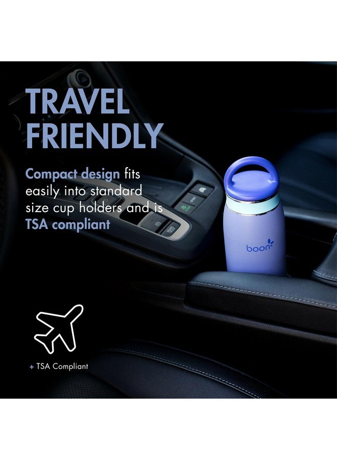 بون مبرد حليب الثدي المحمول من Boon Frosh - مبرد حليب الثدي من الفولاذ المقاوم للصدأ - حاوية تخزين حليب محمولة من الفولاذ المقاوم للصدأ - أزرق - يحافظ على برودة حليب الثدي لمدة تصل إلى 17 ساعة* - Image 4