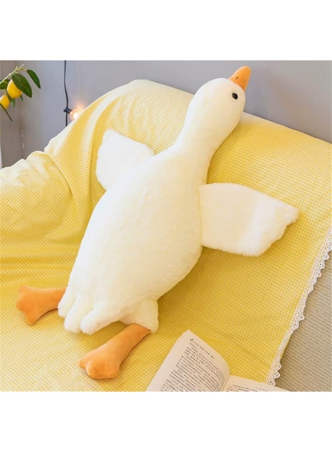 Giant Floppy Goose Plush Toy – Soft Stuffed Animal Pillow | Cute Lifelike Duck Plushie (Large 160cm) - Image 3