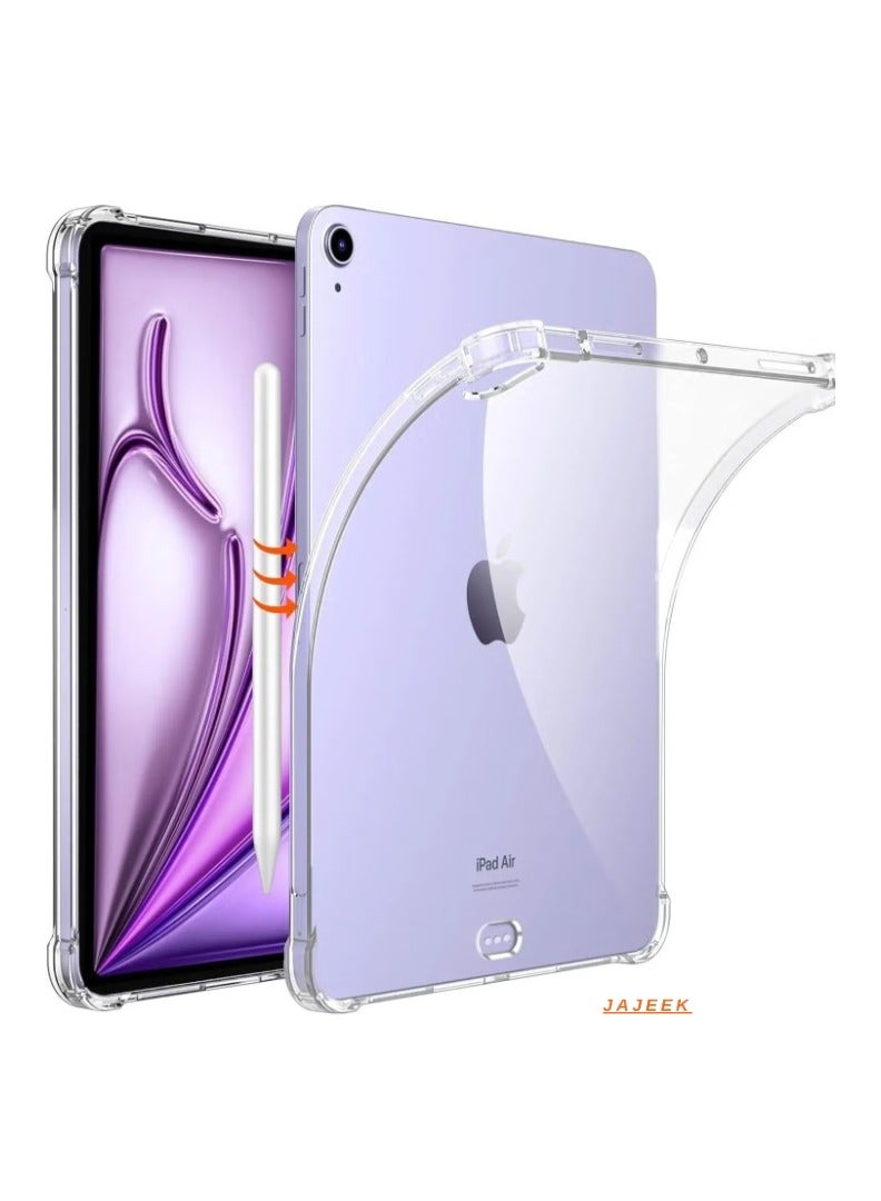 JAJEEK iPad Air 13 2024 Case – Shockproof Tablet Protective Case with Four Corner Anti-Fall Airbags, Slim Silicone Anti-Drop Cover for iPad Air 2024 6th Generation - Image 1