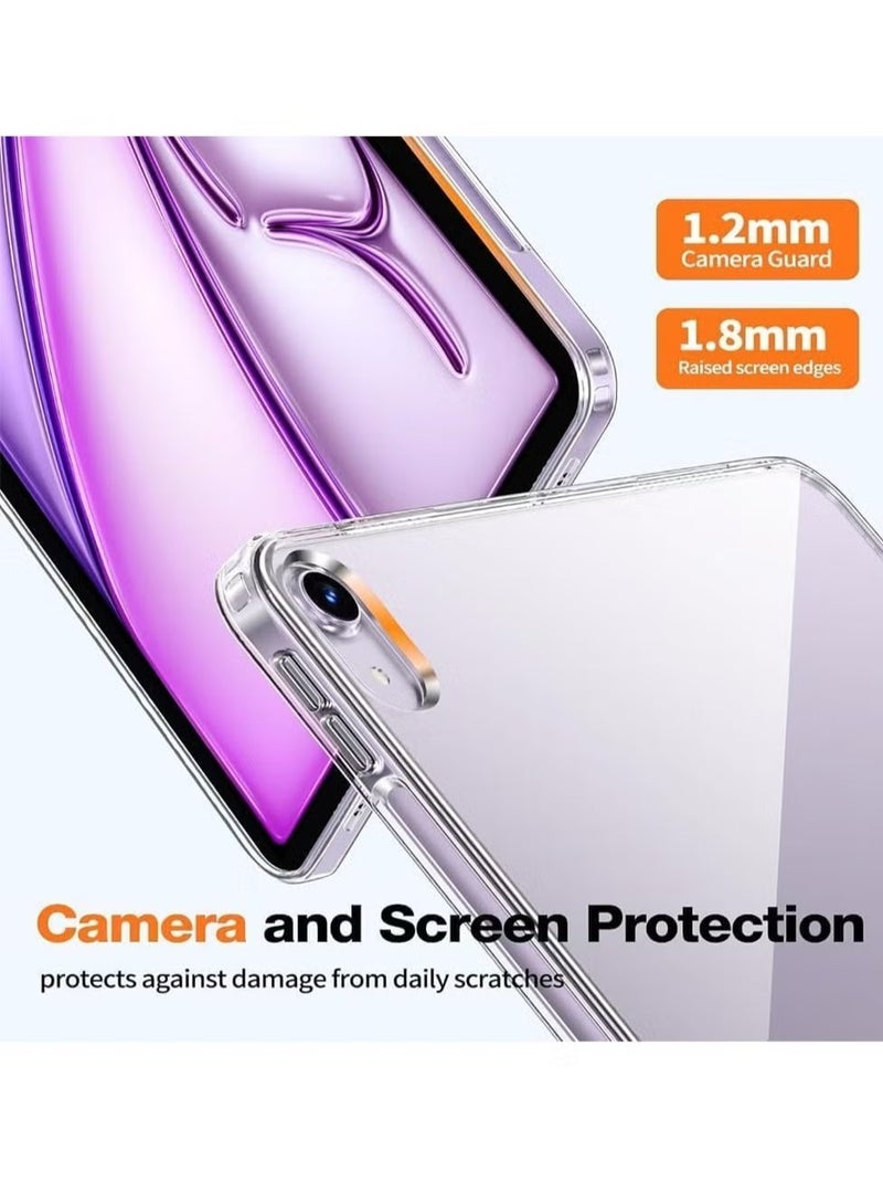 JAJEEK iPad Air 13 2024 Case – Shockproof Tablet Protective Case with Four Corner Anti-Fall Airbags, Slim Silicone Anti-Drop Cover for iPad Air 2024 6th Generation - Image 2