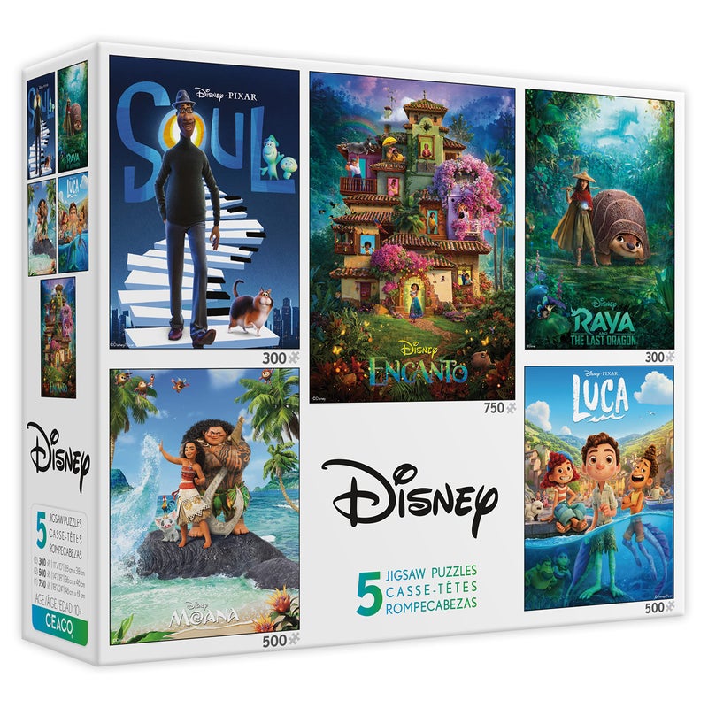Ceaco - 5 in 1 Multipack â€“ Disney Movie Posters â€“ Encanto - Image 2