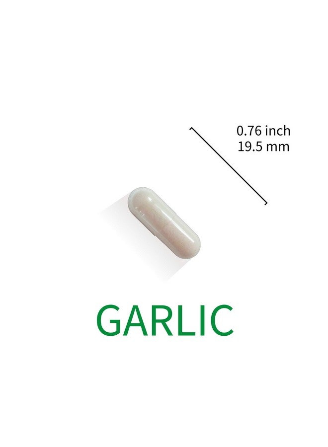 Lovita Odorless Garlic 5000Mg Maximum Strength With 1.25% Allicin Powerful Immune And Cardiovascular System Support Formula 60 Vegetarian Capsules (2 Month Supply) - Image 4