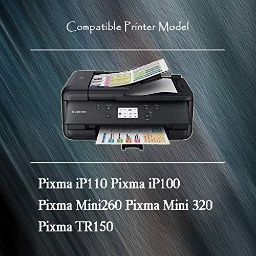 TG Imaging Compatible PGI35 Ink Cartridge Black Replacement for Canon 35 36 Ink PGI-35 CLI-36 for PIXMA IP100B IP100 IP110 Printer (Black, 5 Pack) - Image 3
