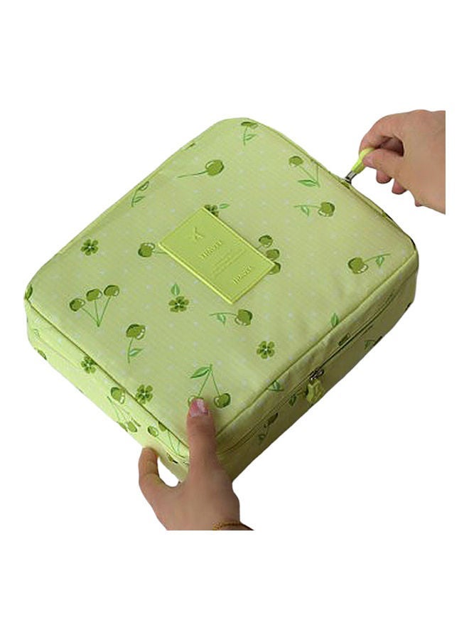 NIBEMINENT Printed Cosmetic bag Green