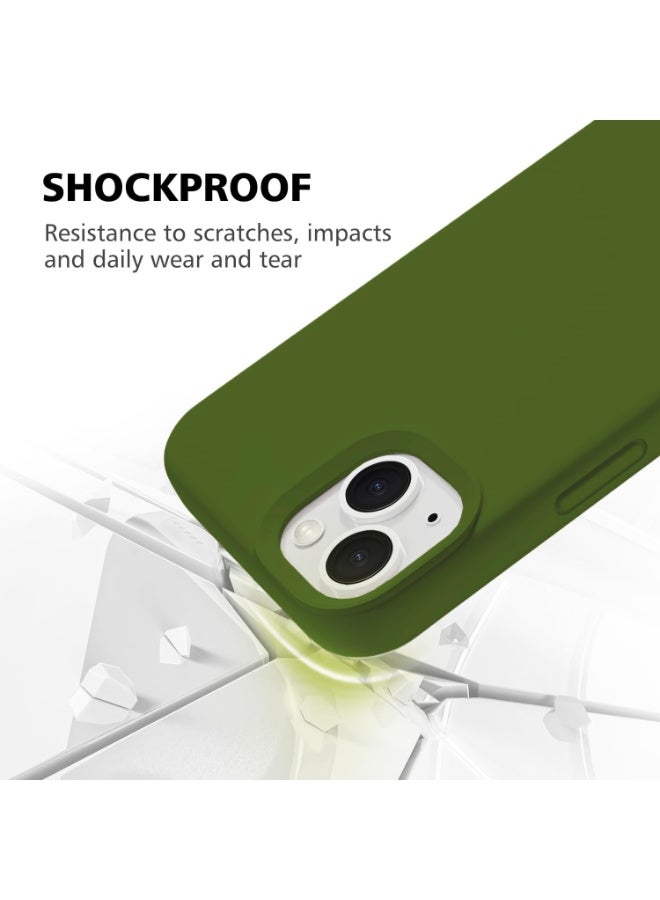 BORTONY iPhone 14 Case Liquid Silicone Anti Scratch Anti Fingerprint Soft Silky Touch Shockproof Protective Cover for Apple iPhone 14 - Image 4