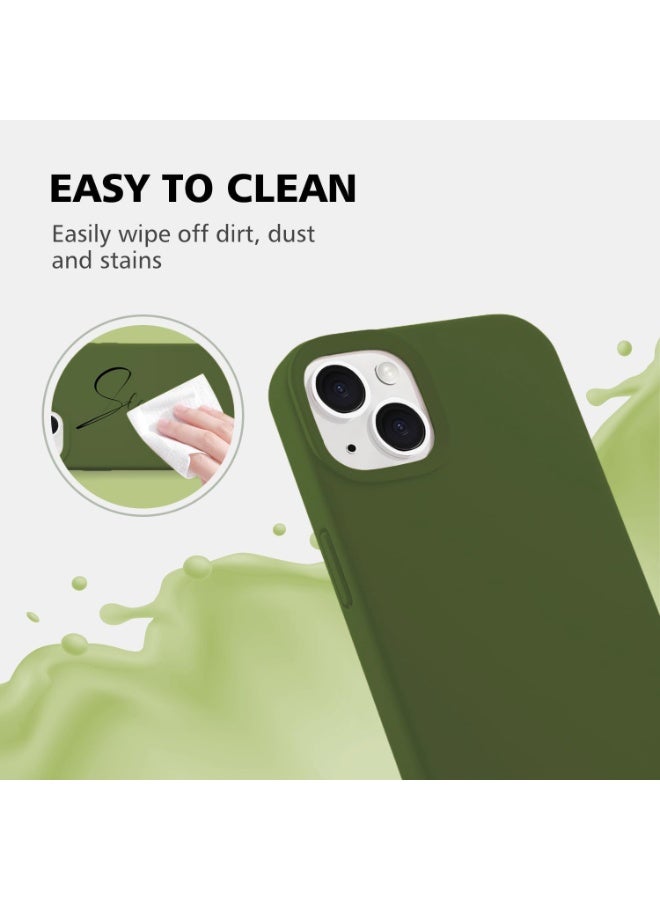 BORTONY iPhone 14 Case Liquid Silicone Anti Scratch Anti Fingerprint Soft Silky Touch Shockproof Protective Cover for Apple iPhone 14 - Image 5