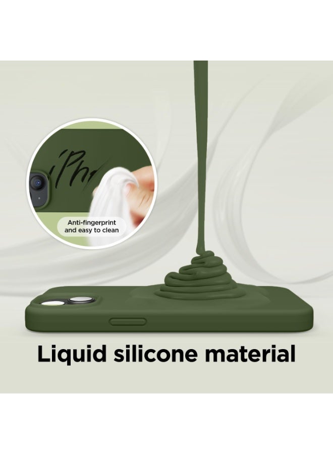 BORTONY iPhone 14 Case Liquid Silicone Anti Scratch Anti Fingerprint Soft Silky Touch Shockproof Protective Cover for Apple iPhone 14 - Image 3