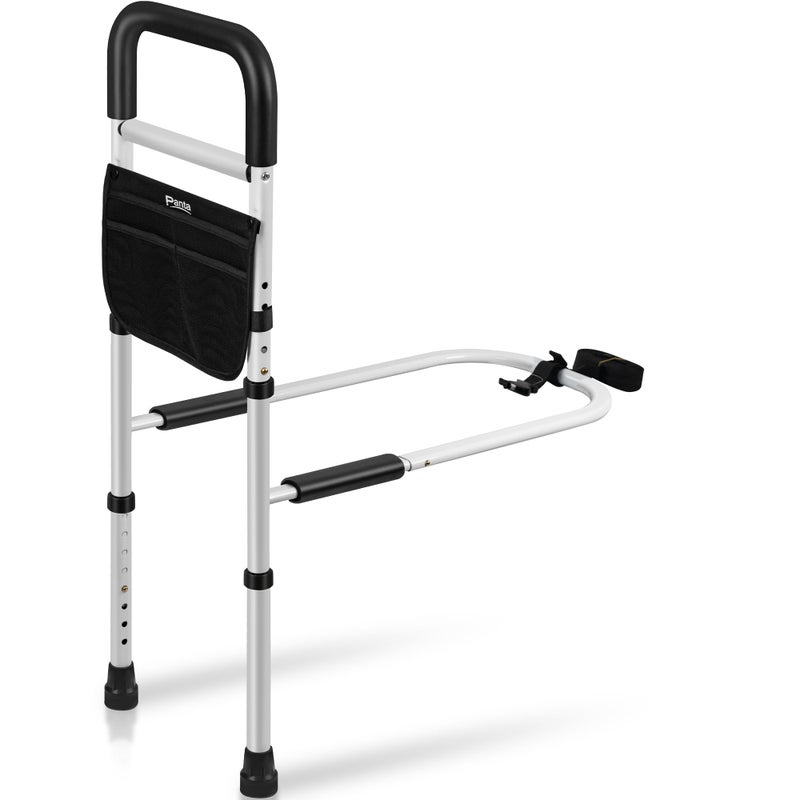 Panta Bed Rails for Elderly Adults Safety, Adjustable Bed Assist Rails for Seniors,Black - Image 1