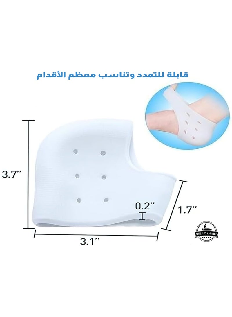 Relax Smart Plantar Fasciitis Support Socks with Arch Compression – Comfortable Heel Protection and Foot Care Sleeves - Image 2