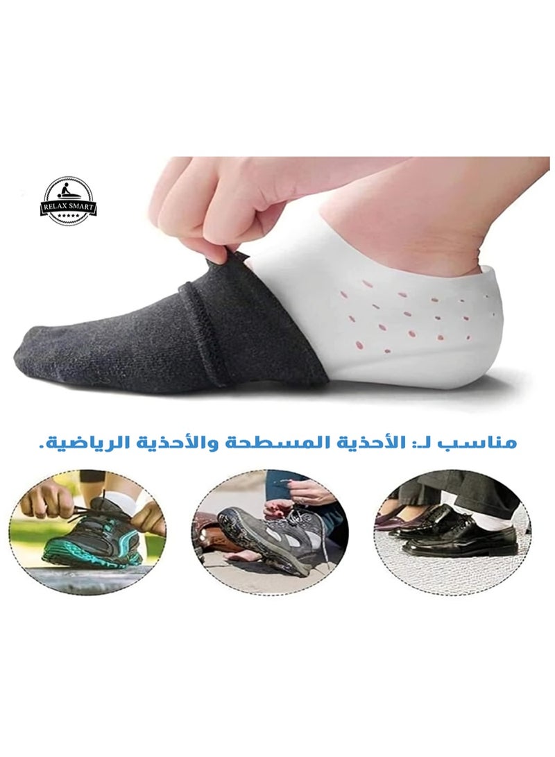 Relax Smart Plantar Fasciitis Support Socks with Arch Compression – Comfortable Heel Protection and Foot Care Sleeves - Image 5