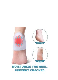 Relax Smart Plantar Fasciitis Socks with Arch Support Heel Bandage Heel Protection Cushion for Plantar Fasciitis Treatment and Heel Pain Relief  - Image 3