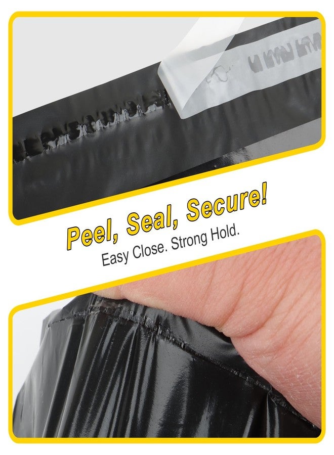 AGBOLO Poly Mailers, 12x16 Shipping Bags for Clothes, 20 Pcs Packaging Bags, Waterproof Shipping Envelopes, Tear-Proof Mailing Bags for Secure Packaging & Small Business, Black - Image 3