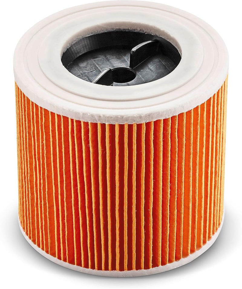 Kärcher Karcher - Cartridge Filter For Wet & Dry Cleaners and Spray Extraction Cleaner, Compatible for all WD Series (WD2 / WD3) and SE 4001 Wear resistant upgraded material - Image 1