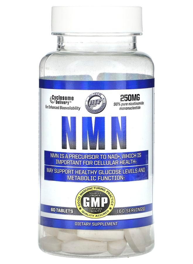 hi tech pharmaceuticals NMN 250 mg 60 Tablets - Image 1