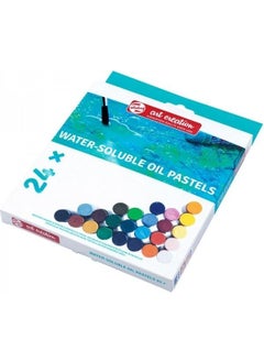 Talens Art Creation Watersoluble Waterproof Oil Pastel Paint Set 24 Colors 