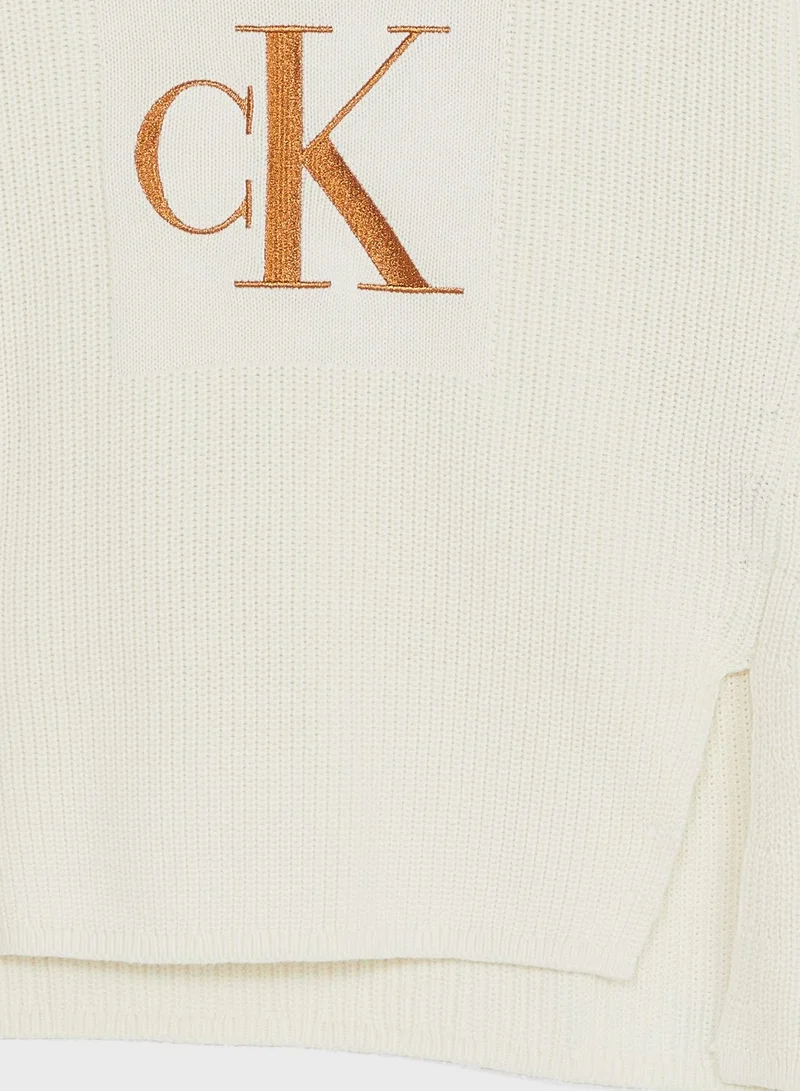 Calvin Klein Jeans Kids Crew Neck Sweater