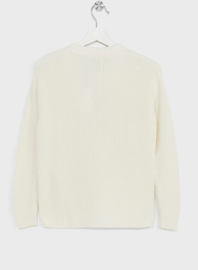 Calvin Klein Jeans Kids Crew Neck Sweater
