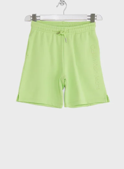 Calvin Klein Jeans Youth 3D Raised Shorts