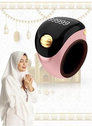 Waterproof OLED Display Tasbeeh Ring, 99999 Count Smart Counter with Vibration Reminder, Type-C Charging Zikr Ring, Ideal for Muslim Prayer and Zikr - pzsku/ZD31B18C683CB2E010BE5Z/45/1747212858/ff4959f5-3a1d-4483-9350-01ac55f0c303