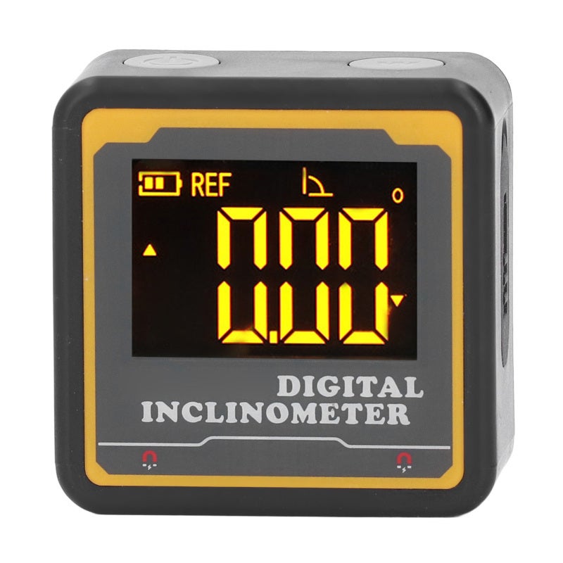 Digital Angle Finder 4 x 90° Range ±0.2° Accuracy - High Resolution Backlight VA Display Electronic Level with Magnetic V Groove Base for Tight Spaces Pipelines Home Improvement - Image 3