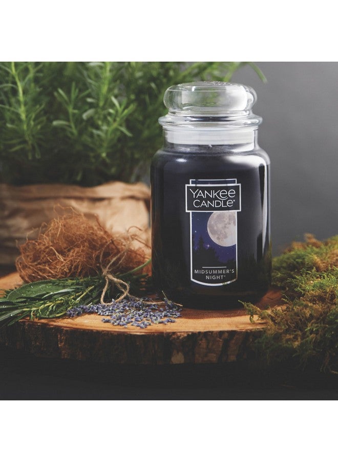 Yankee Candle MidSummer's Night Scented Classic Large Single Wick Jar Candle 22oz with Over 110 Hours of Burn Time Ideal for Dinner Parties Relaxing Saturdays and Special Occasions - Image 2