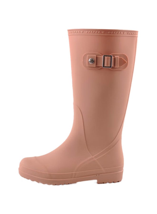 Warrior Rain Boots For Women, Fashionable Adult Tall Rain Boots, Water Shoes, Rubber Shoes, Water Boots Hxl73-B, Ka Gao, 35 - Image 2