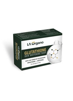 LA Organo Glutathione Skin Whitening Soap For Brightening & Whitening For All Skin Types, 100 G  - Image 1