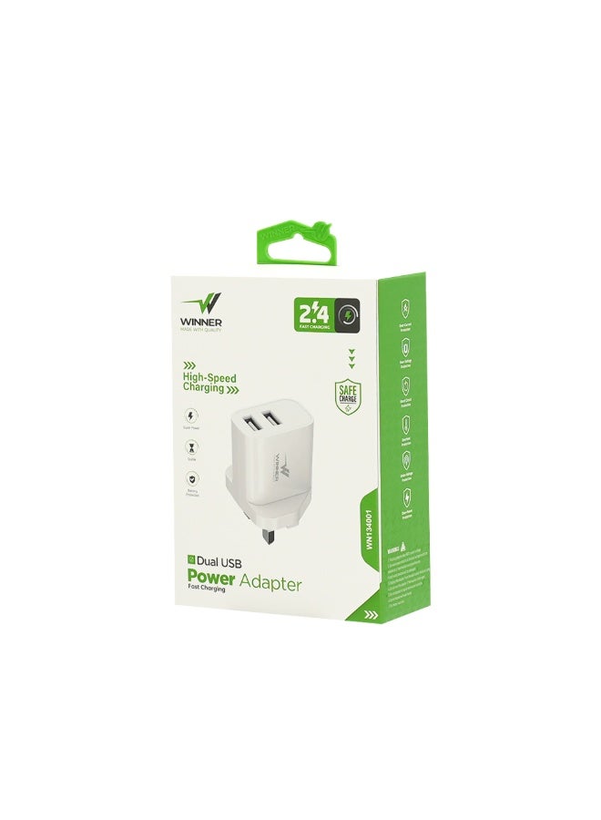 WE WINNER Winner Wall Charger Jan 12 Watts USB + Type-C - Image 4