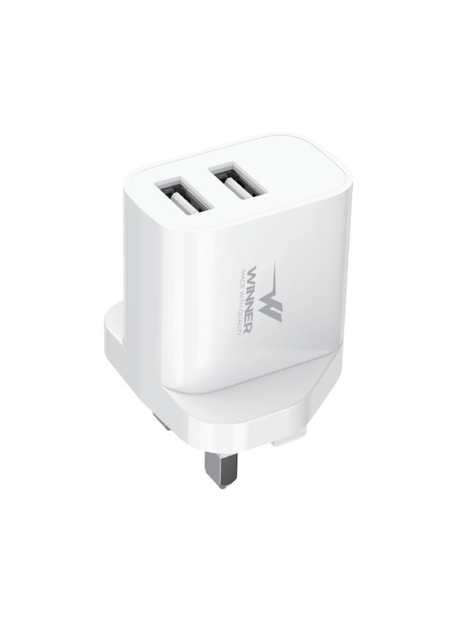 WE WINNER Winner Wall Charger Jan 12 Watts USB + Type-C - Image 2