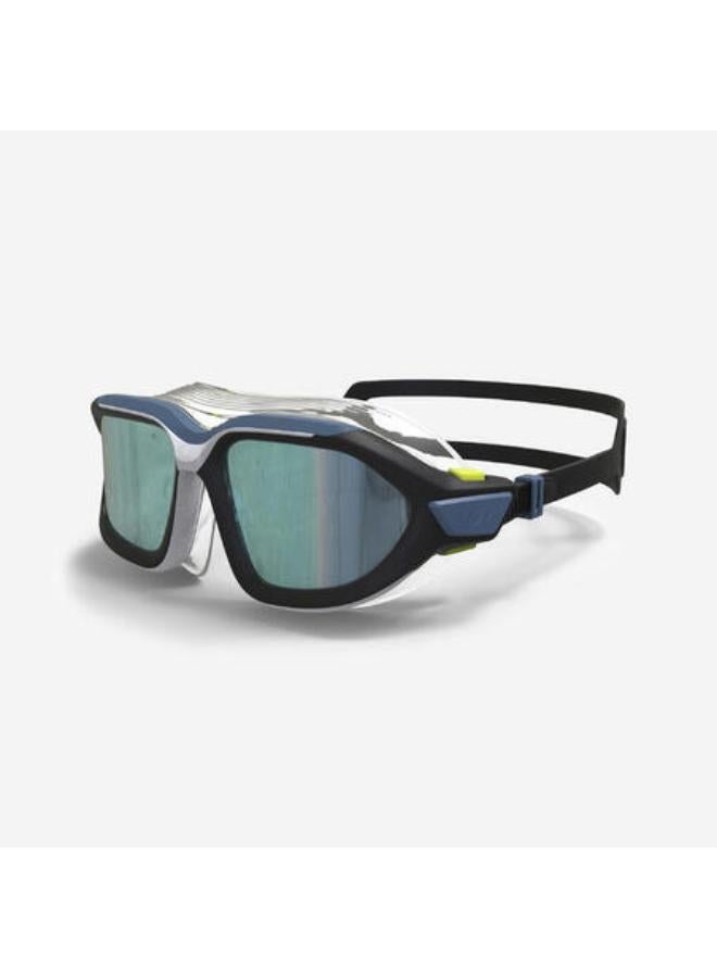 NABAIJI Swimming mask Active - Mirrored lenses - Size large - Black blue - Image 1