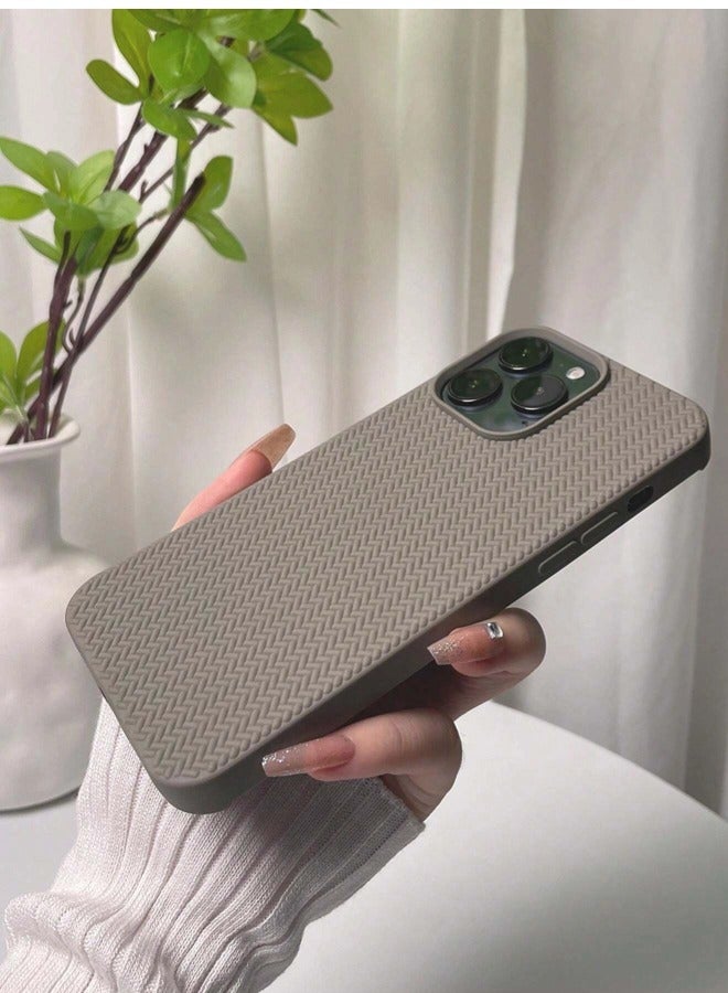 ShebSheb Soft TPU 3D Braided Fabric Phone Case for iPhone 14 Pro - Image 5