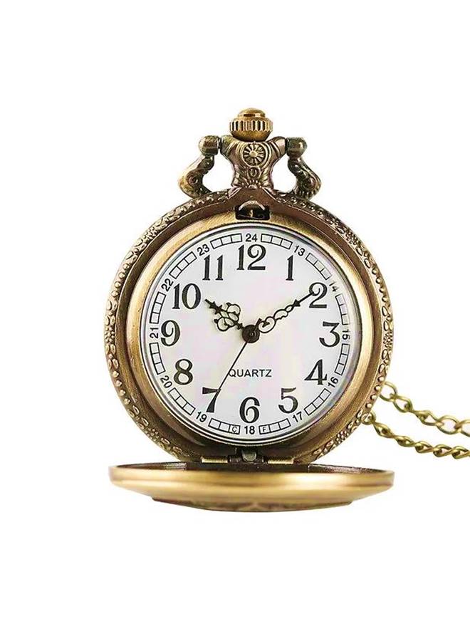 Yash Vinatge Soviet Union Flag Hammer and Sickle Design Quartz Pocket Watch - Image 3