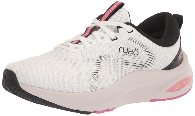 Ryka Womens Never Quit Training Shoe Brilliant White 5 M