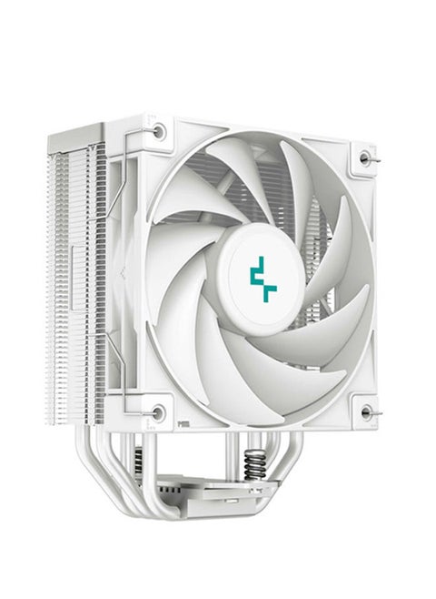 AK400 WH Performance CPU Cooler, 4 Direct Touch Copper Heat Pipes, 120mm Fluid Dynamic Bearing PWM Fans, 220W TDP, R-AK400-WHNNMN-G-1