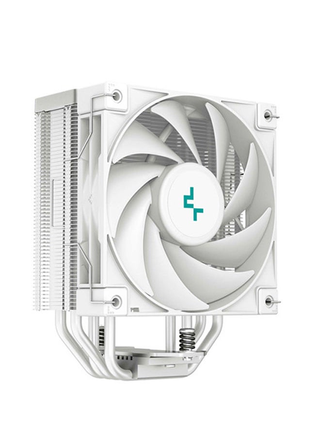 AK400 WH Performance CPU Cooler, 4 Direct Touch Copper Heat Pipes, 120mm Fluid Dynamic Bearing PWM Fans, 220W TDP, R-AK400-WHNNMN-G-1