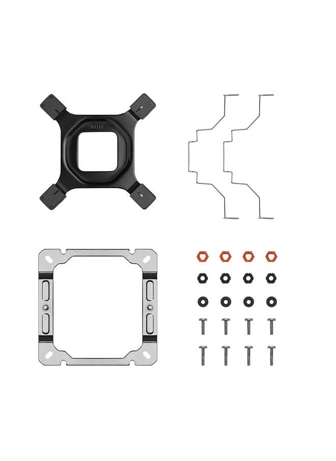 AK400 WH Performance CPU Cooler, 4 Direct Touch Copper Heat Pipes, 120mm Fluid Dynamic Bearing PWM Fans, 220W TDP, R-AK400-WHNNMN-G-1