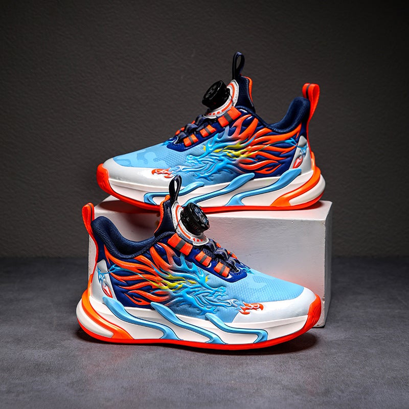 Children'S Shoes Boys Shoes Shoes Waterproof Leather Boys' Sneaker Casual Running Shoes For Primary School Students - Image 2