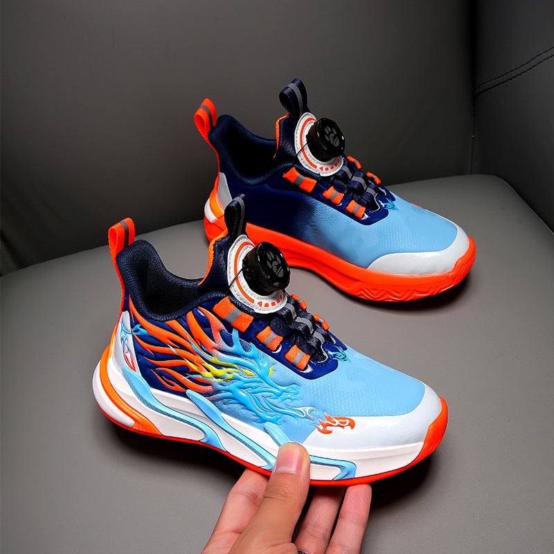 Children'S Shoes Boys Shoes Shoes Waterproof Leather Boys' Sneaker Casual Running Shoes For Primary School Students - Image 5