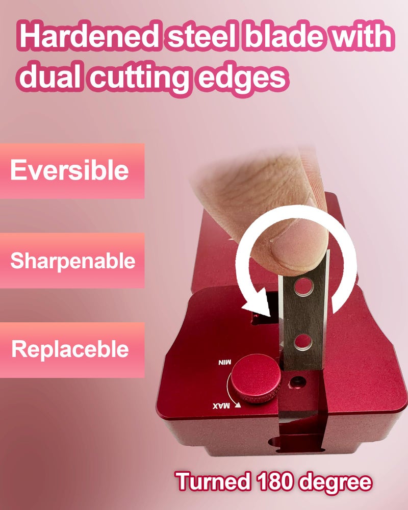 RESHARK 9-in-1 PVC Pipe Deburring Tool, Adjustable Chamfers PVC Chamfer Tool for 9 Sizes: 0.5 Inch to 4 Inch Plastic Pipes, Professional Effective PVC Pipe Reamer for SCH40 PVC, CPVC Pipes - Image 5