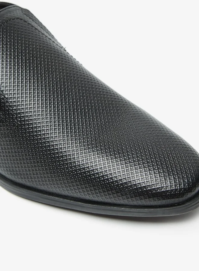 LBL by Shoexpress Men's Textured Slip-On Loafers