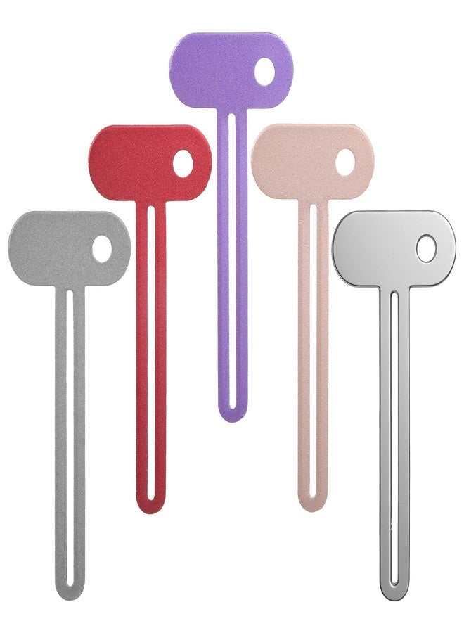 Jxiwfvl 5 Pack Tube Squeezer Key Toothpaste Tube Keys, Stainless Steel Toothpaste Key for Extruding Premium Heavy-Duty Vibrant All Tubes - Toothpastes & Hand Cream Cosmetic - Image 1