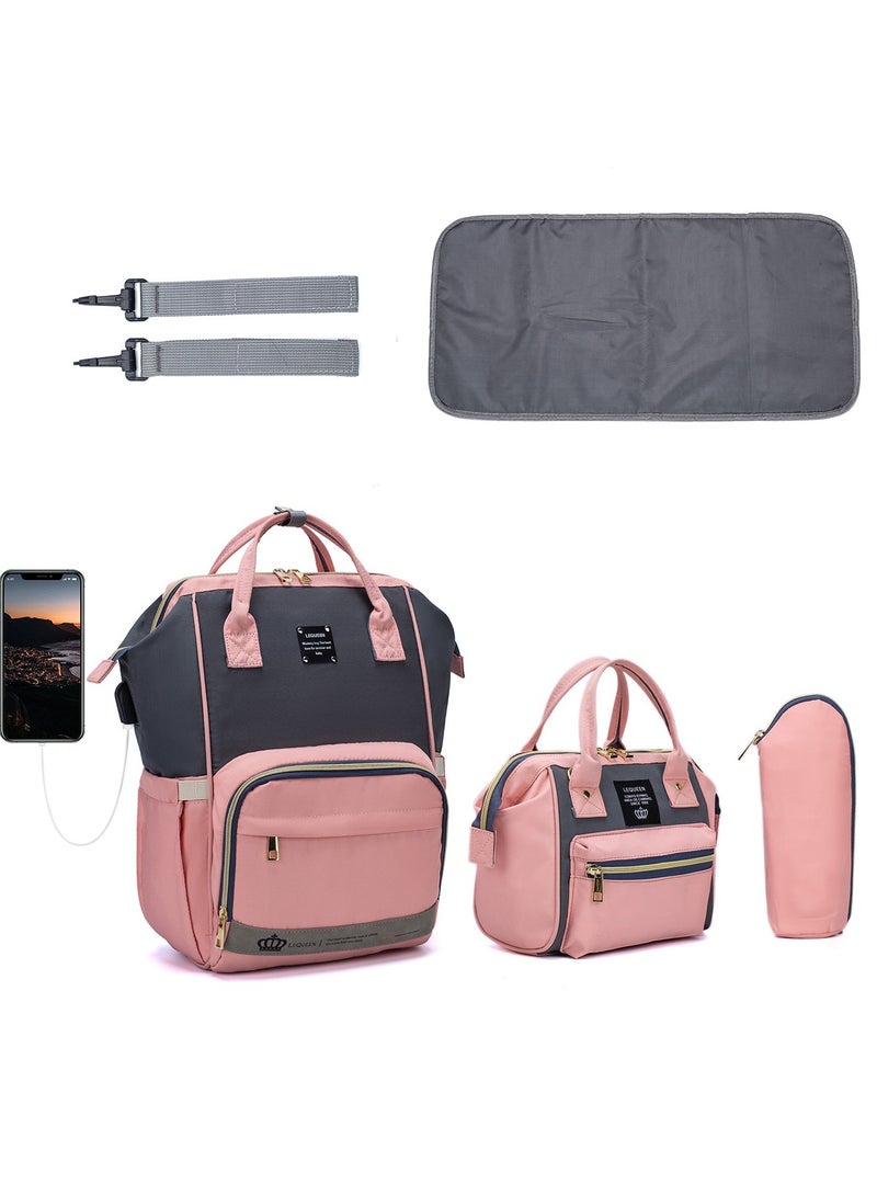 بيلانينا حقيبة ظهر قابلة للتوسع ٣ في ١ للأطفال مع وحدة لتغيير الحفاضات - Image 1