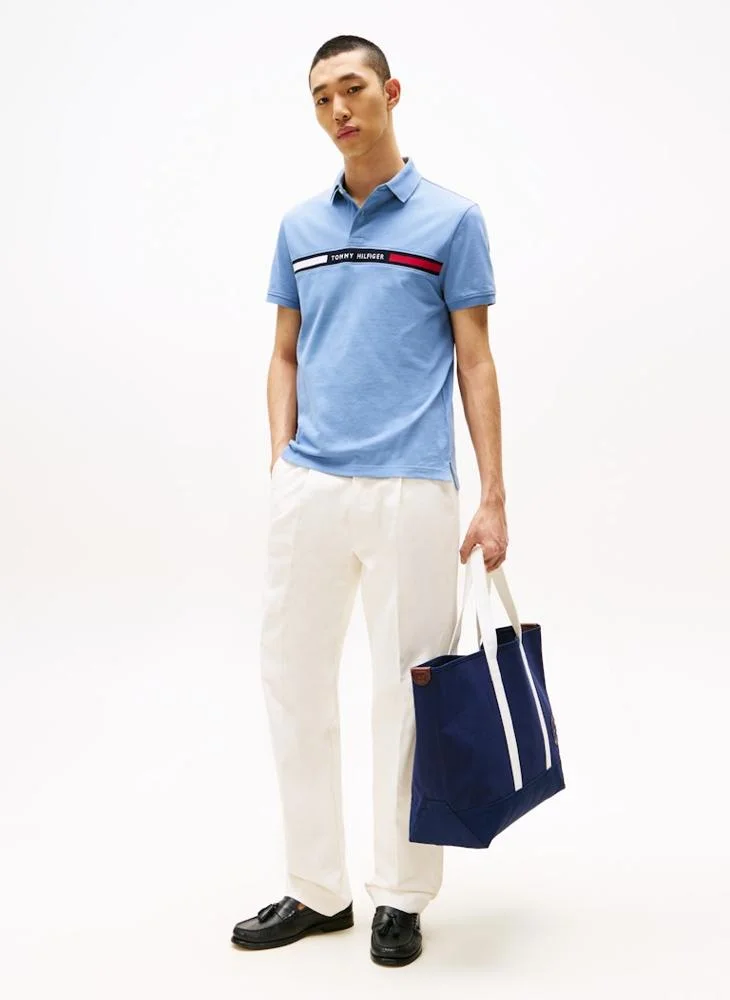TOMMY HILFIGER Regular Fit Stretch Cotton Polo