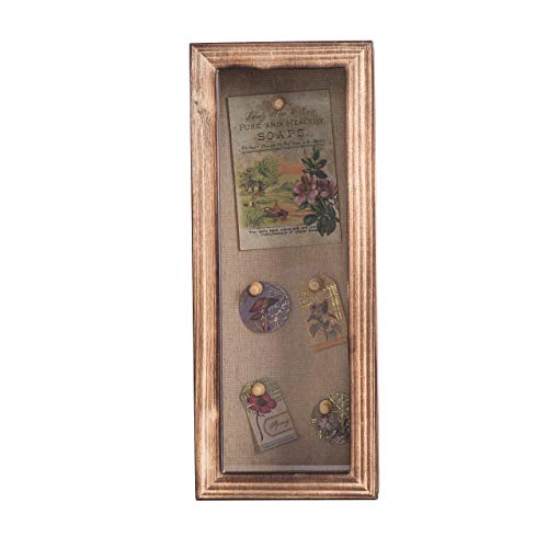 Freezing point Shadow Box Frame 5x12.5 Flower Shadow Box Pin Display Case Cabinet Picture Frame with Linen Back Memorabilia Awards Medals Badge Bouquet Wedding Memory Box for Keepsakes Long - Image 4