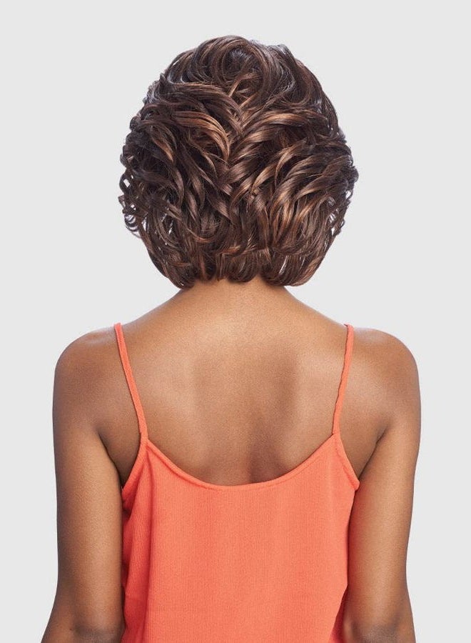 Vanessa Party Lace Synthetic Hair Deep J Part Wig-DJ VESA (SIENNA) - Image 4