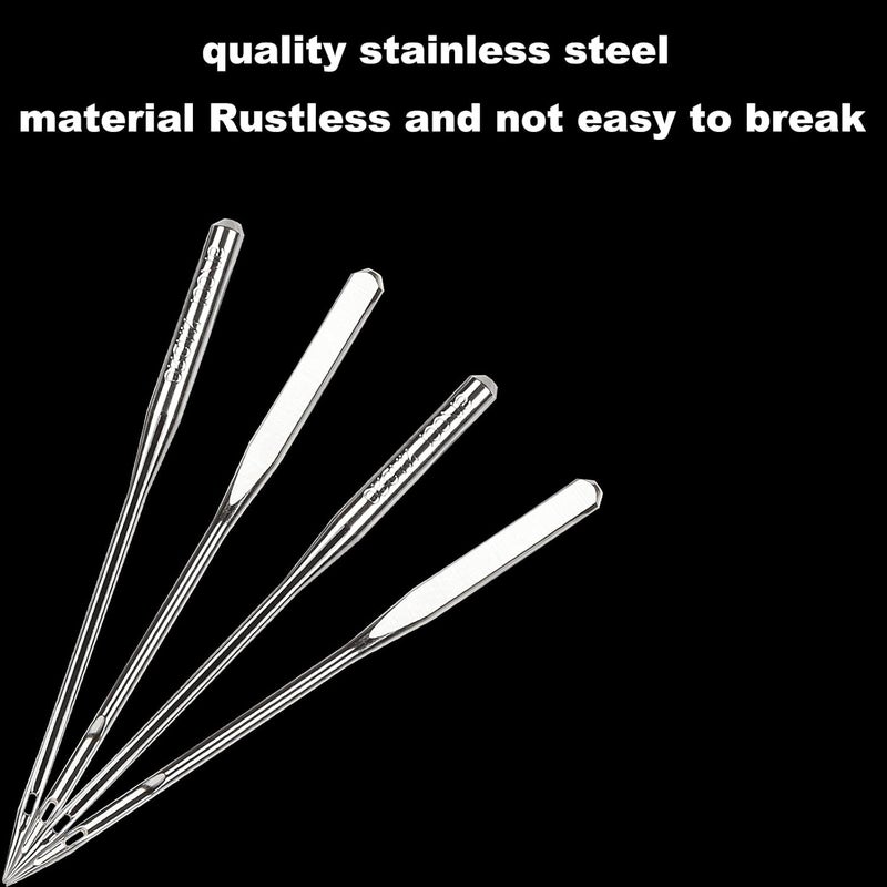 APACALI 50 PCS Sewing Machine Needles for Brother Sewing Needles Embroidery Machine Needles for Brother Sewing Machine 1001650 Pack - Image 4